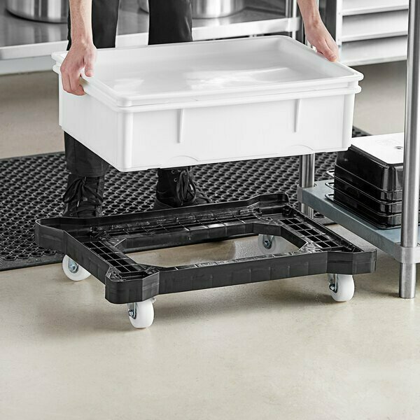 Bakers Mark 18'' x 26'' Dough Proofing Box Dolly 176DB1826DLY